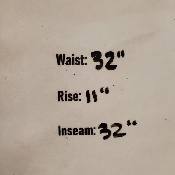 Levis 505 Regular Fit Straight Dark Wash Jeans Mens Sz 32x32 Classic Blue Denim - Picture 10 of 10